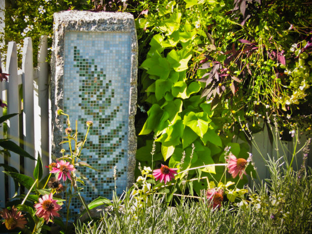 Custom Landscape Art - Fern Mosaic