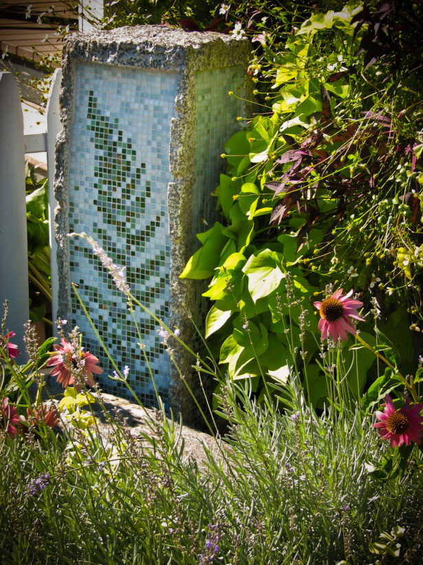 Custom Landscape Art - Fern Mosaic